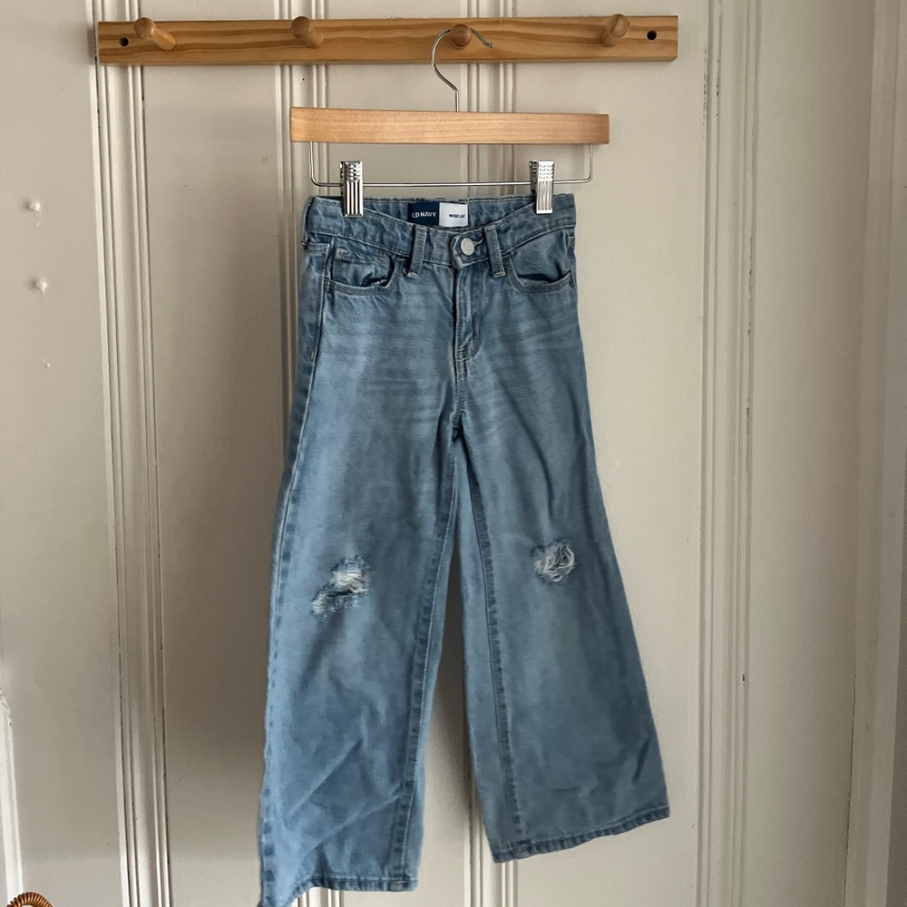 5T GIRLS WIDE LEG DENIM